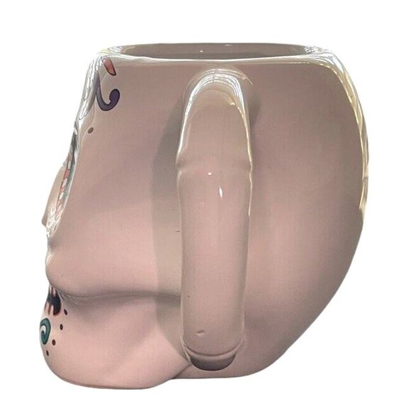 Halloween Sugar Skull Day Of The Dead 3D Día De Los Muertos Figural Mug 18oz - Picture 4 of 10